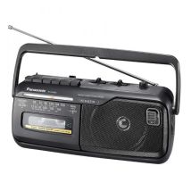 Kasetinis grotuvas su radija Panasonic RX-M40DE-K