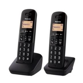 Belaidis telefonas Panasonic KX-TGB612FXB su dviem rageliais