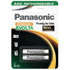 Įkraunami elementai Panasonic Evolta HR03 900 mAh AAA