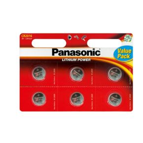 Elementai Panasonic Lithium CR2016 6vnt.