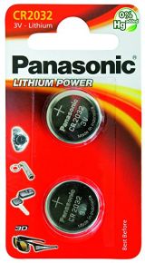 Elementai Panasonic Lithium CR2032 2vnt